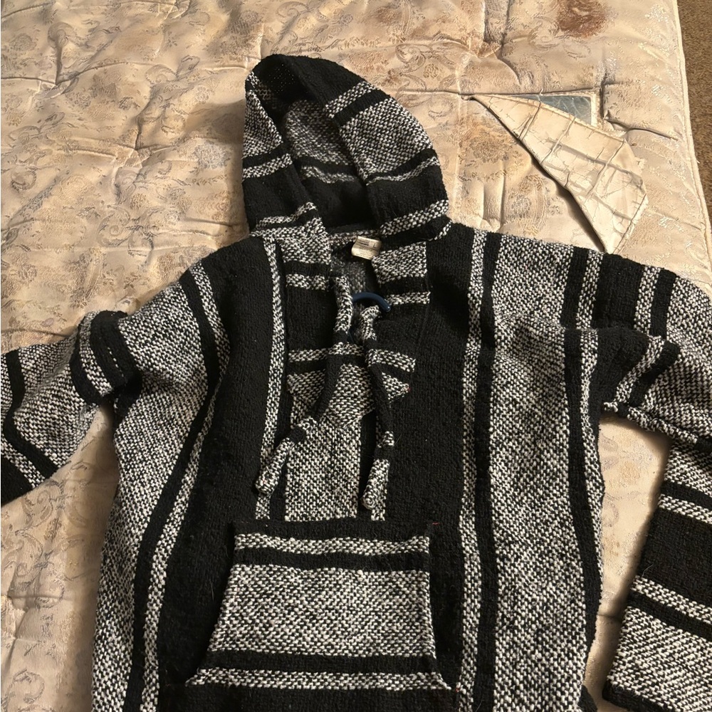 Rasta Baja Hoodie — L